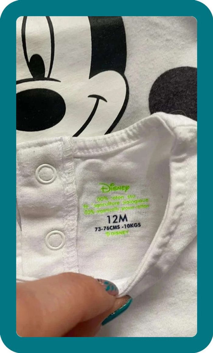 Lot de 4 tshirts manches courtes Disney - photo numéro 3