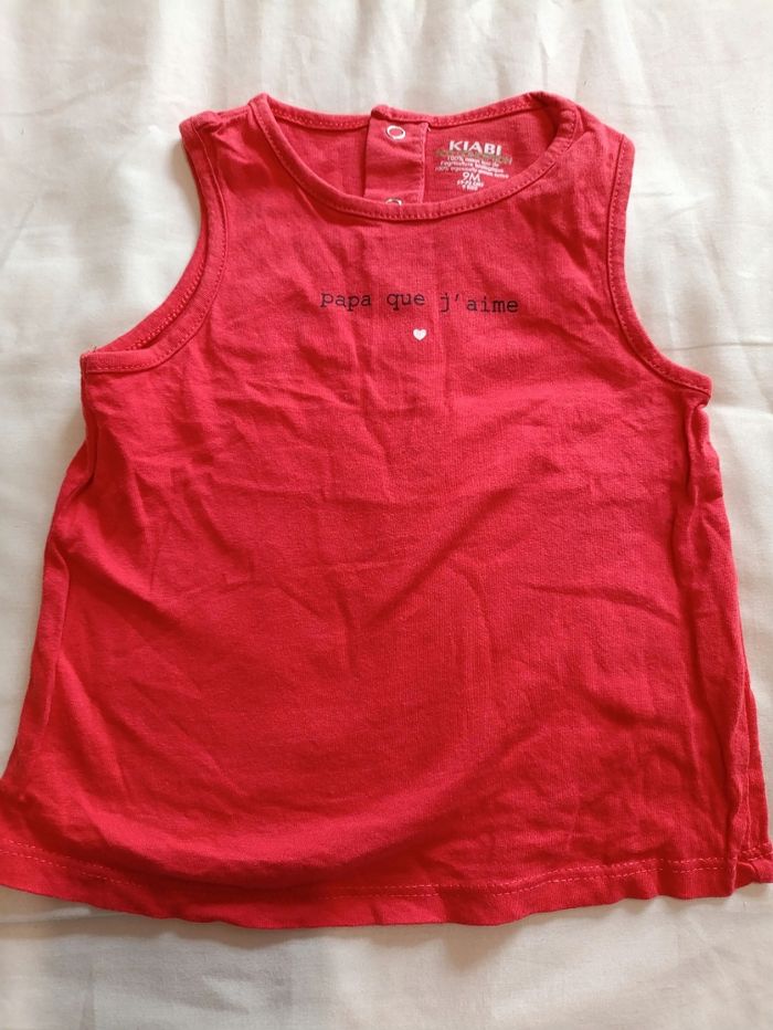 T-shirt manches courtes 9 mois - photo numéro 4