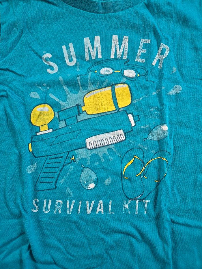 Lot de 3 t-shirts MC "kiabi" - 4 ans - photo numéro 7