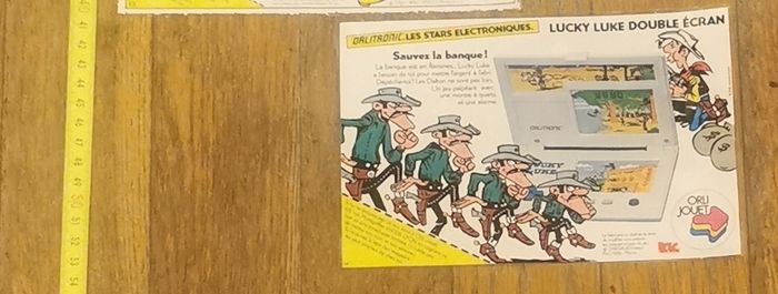 Jeux électroniques anciennes petites publicités plastifiées - photo numéro 5