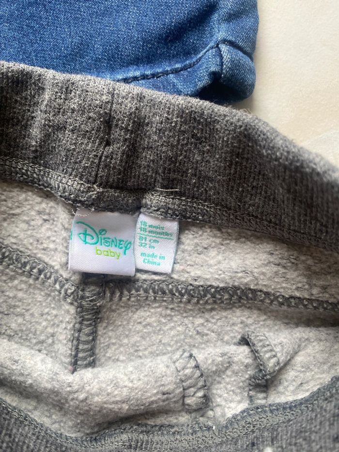 Lot de deux pantalons pour garçons, 18 mois - photo numéro 3