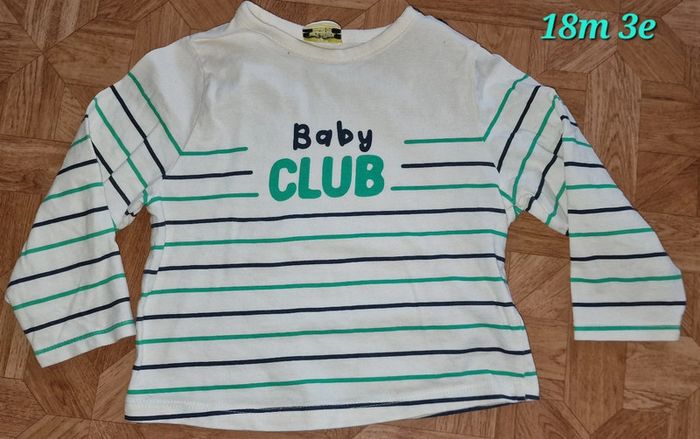 Maillot 18mois tape a loeil