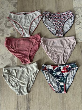 Lot de 6 culottes petit bateau 6 ans