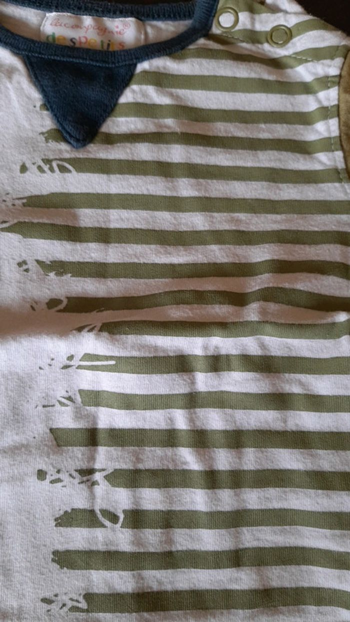 T-shirt bébé garçon 3 mois - photo numéro 3