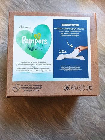 Cœurs absorbants Pampers hybrid