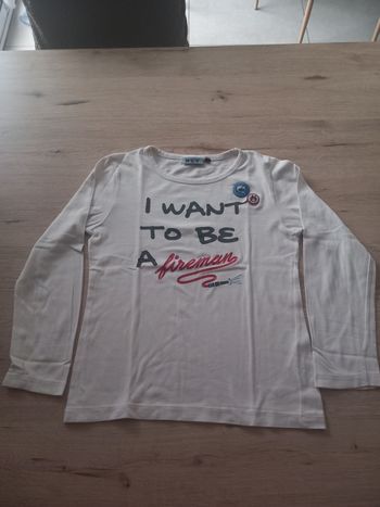 Tee shirt blanc 🚒