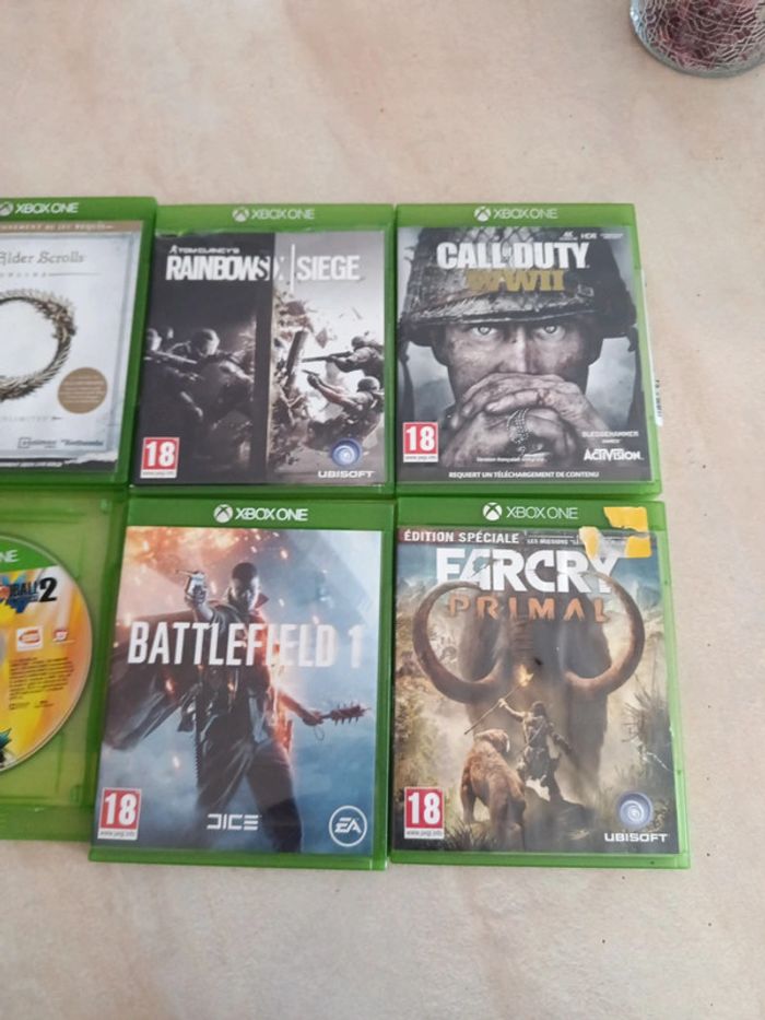 Lot de 7 jeux Xbox one - photo numéro 2