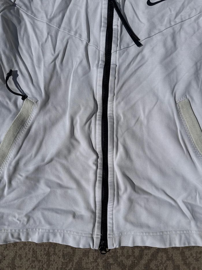 Veste Nike à capuche blanche femme – Taille M - photo numéro 6