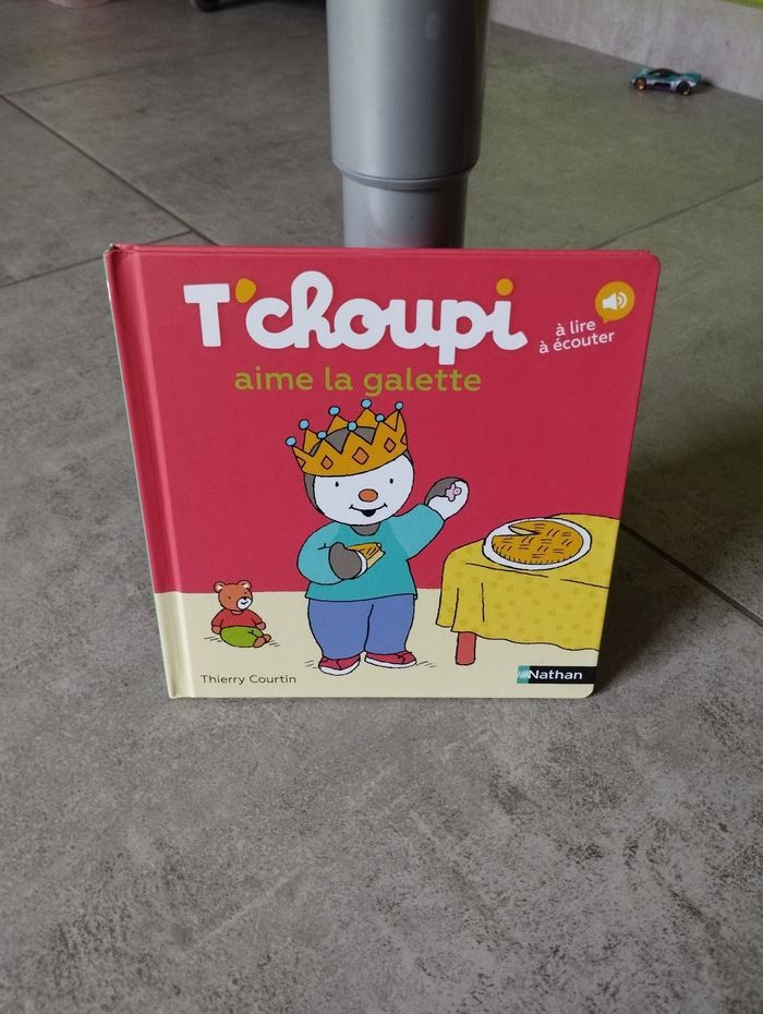 Livre T'choupi aime la galette