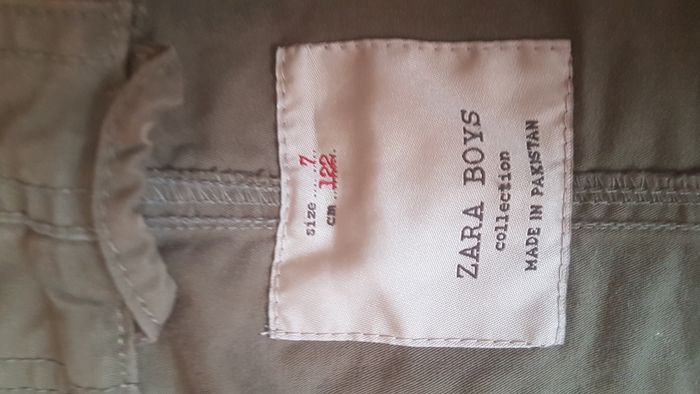 Manteau à capuche garçon 7 ans kaki Zara Boys - photo numéro 3