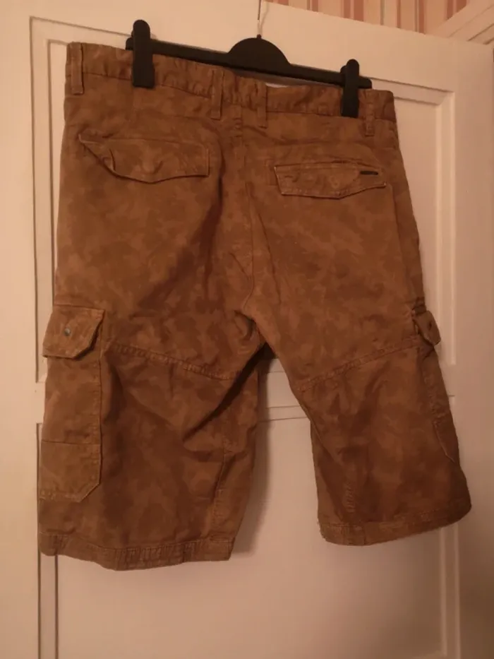 Pantacourt marron celio - photo numéro 2