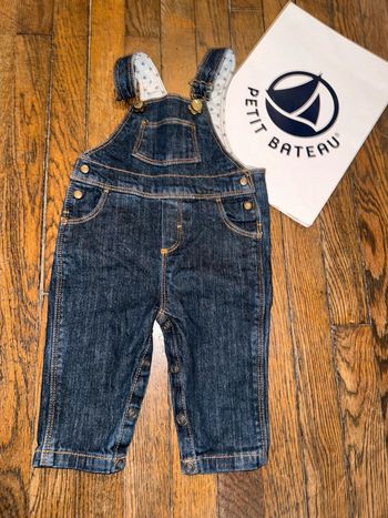 Salopette petit bateau 3 mois