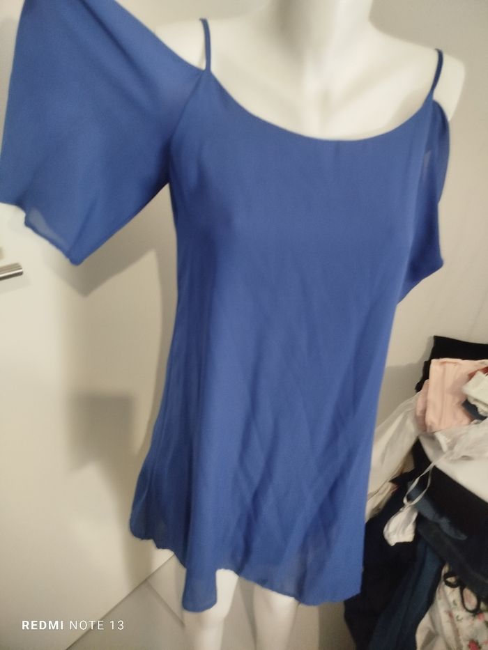#kytieSfemme. Robe manches courtes épaules dénudées taille S - photo numéro 2