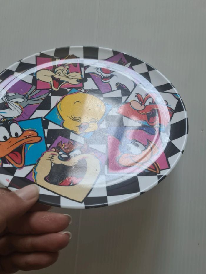 Assiette plate Titi et ses amis Warner Bros. en plastique - photo numéro 5