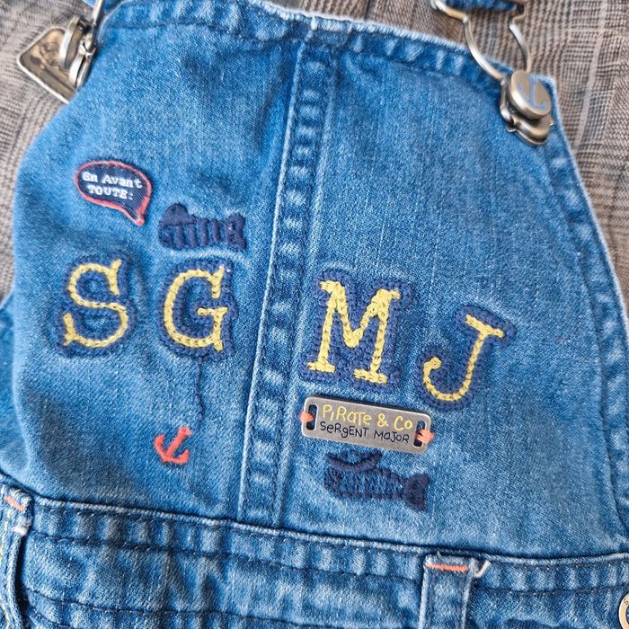 Lot 3 salopettes jeans - photo numéro 2