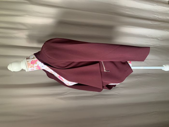 Veste bordeaux - photo numéro 3
