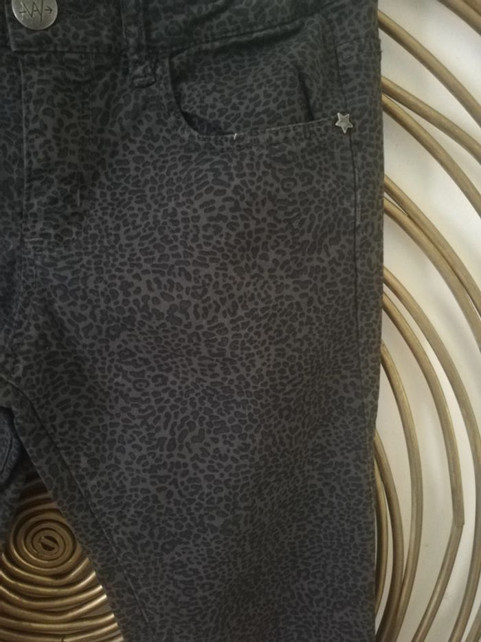 Jeans Ikks léopard T10 ans - photo numéro 4