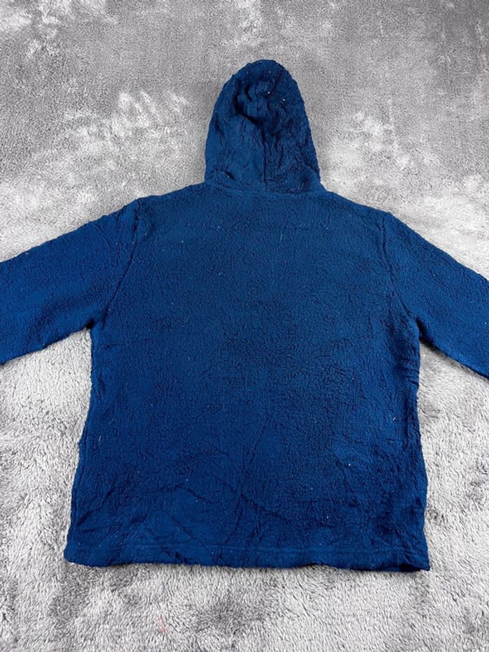 Sweat à Capuche Polaire FILA Bleu Marine Taille L – Logo Brodé - photo numéro 2