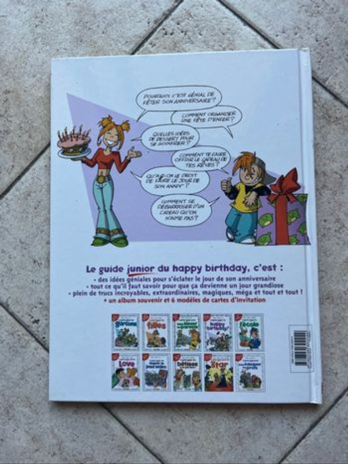 Bande dessinée Le guide junior du happy birthday - photo numéro 2