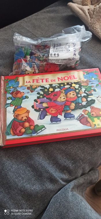 Livre puzzles Noel