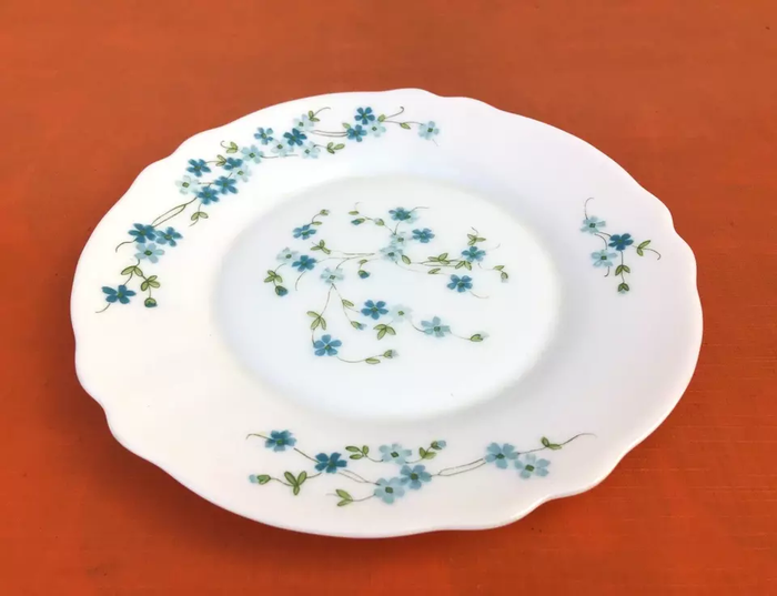 Années 1980 Assiette à dessert Arc Arcopal France Modèle Vénorica - photo numéro 6