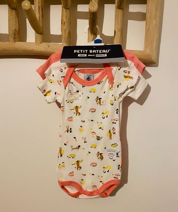 Bodies neuf Petit Bateau 3 mois Mc