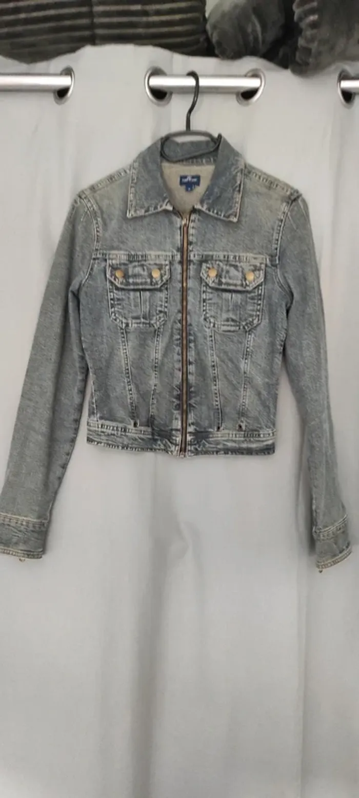 Superbe veste en jean Naf Naf