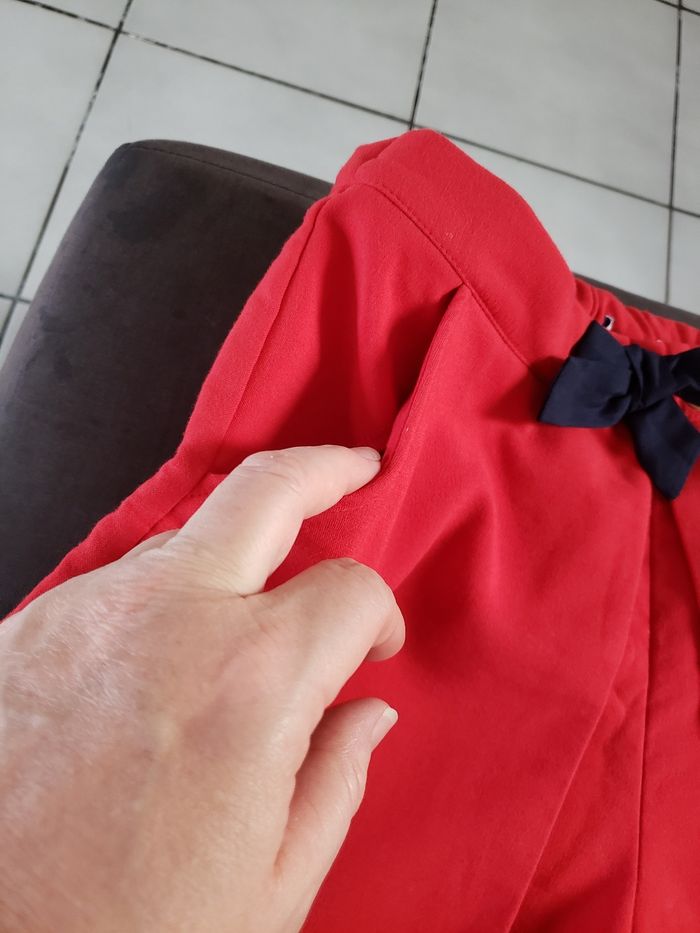 Short rouge habillé - photo numéro 3