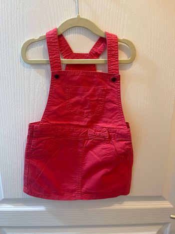 Robe salopette rose Kiabi 24 mois