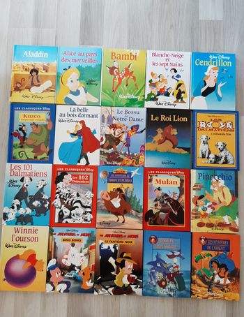 Livres "Walt Disney classique" (20 Titres au choix) - Neuf