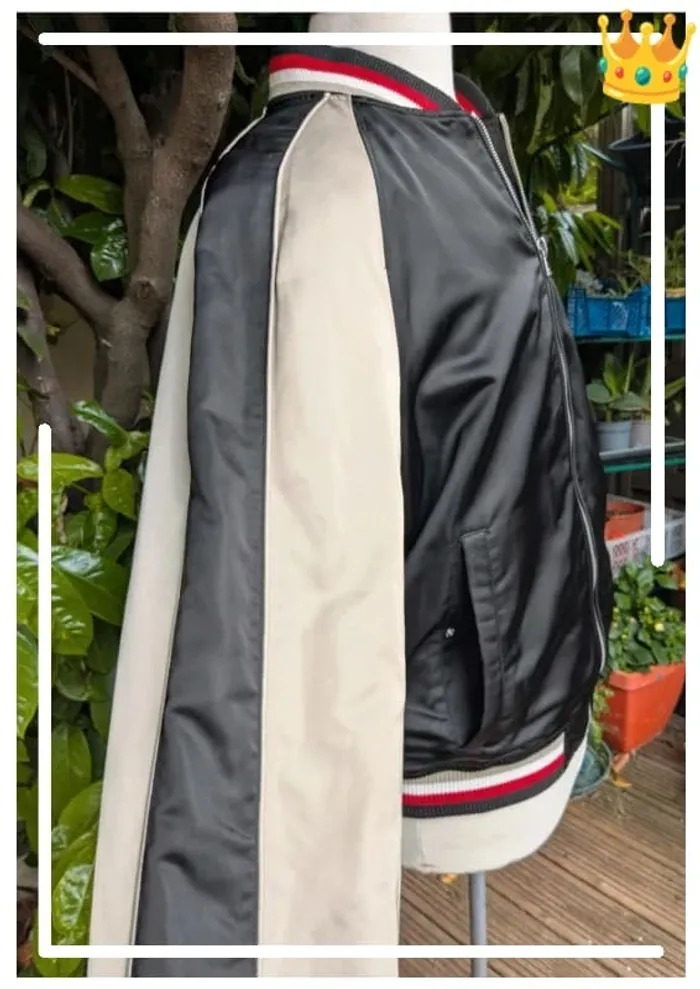 Veste bomber Zara homme taille L – look varsity stylé - photo numéro 5