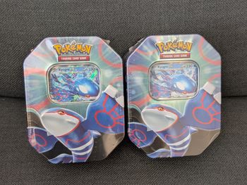 Lot Pokémon 2 Pokébox Kyogre [ 2 EV08 + 1 EV06 + 1 EV04]
