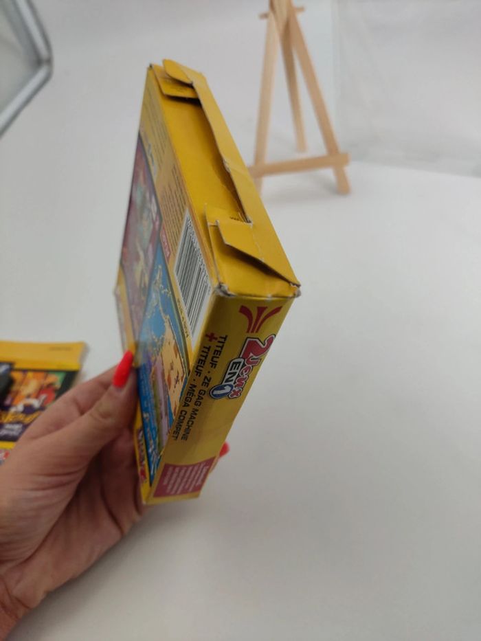 Game boy Advance GBA Nintendo titeuf 2 jeux en 1 mega compet ze gag machine - photo numéro 10