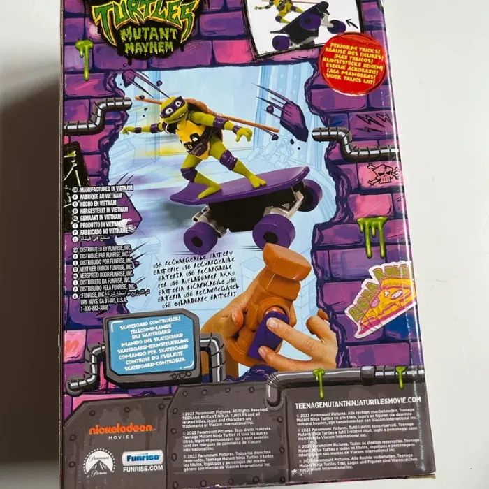 Tortues ninja teenage Mutant Ninja Turtles Mutant Mayhem Skate donnie - photo numéro 7