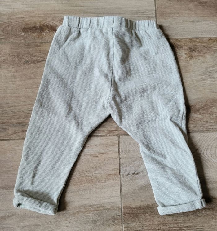 Ensemble gilet et pantalon molletonnés taille 24 mois - photo numéro 7