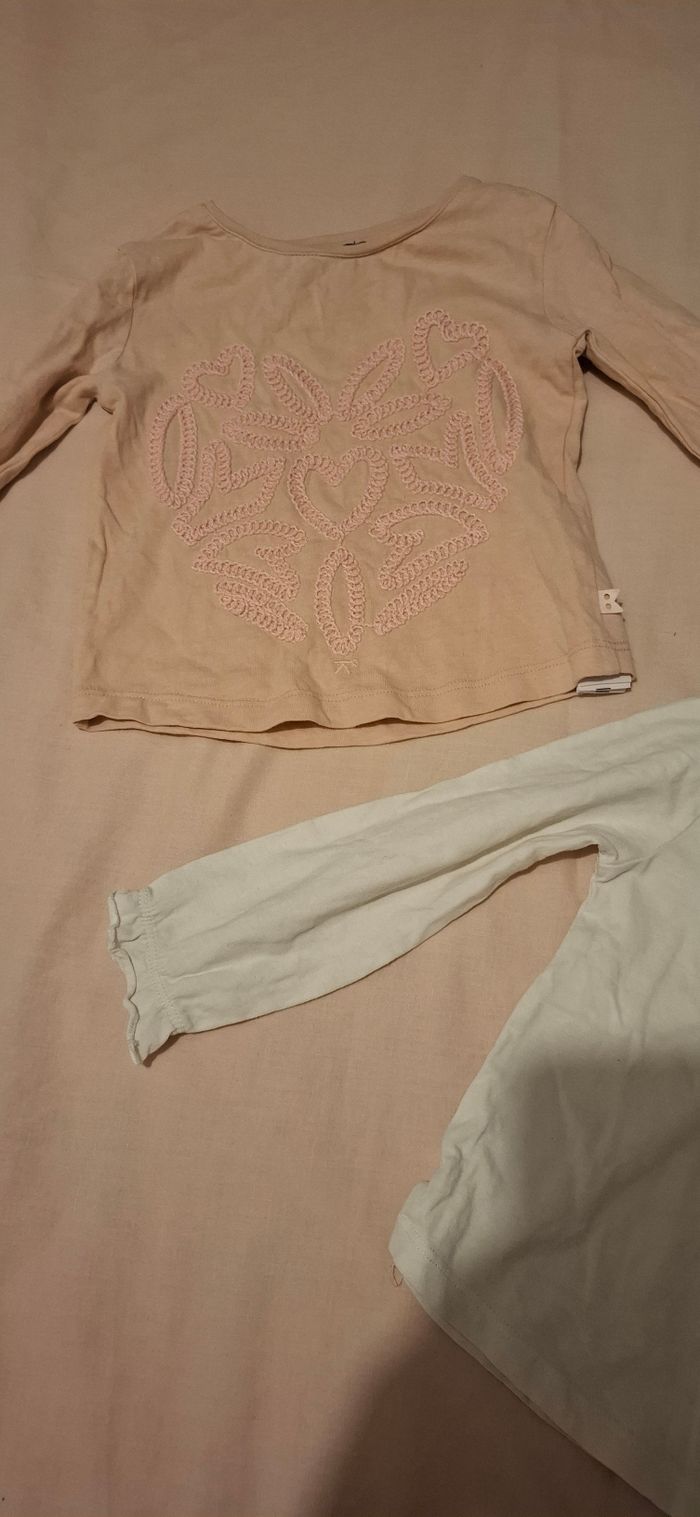 Lot 3 t-shirts filles 3 ans Okaidi - photo numéro 4