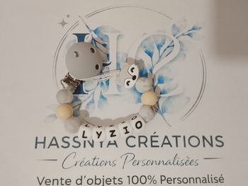 Attache tétine personnalisée 