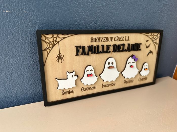 🎃👻 Pancarte de bienvenue spéciale Halloween 👻🎃 - photo numéro 7