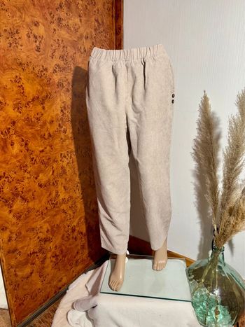 Pantalon en velours côtelé Emery Rose - Taille M - neuf