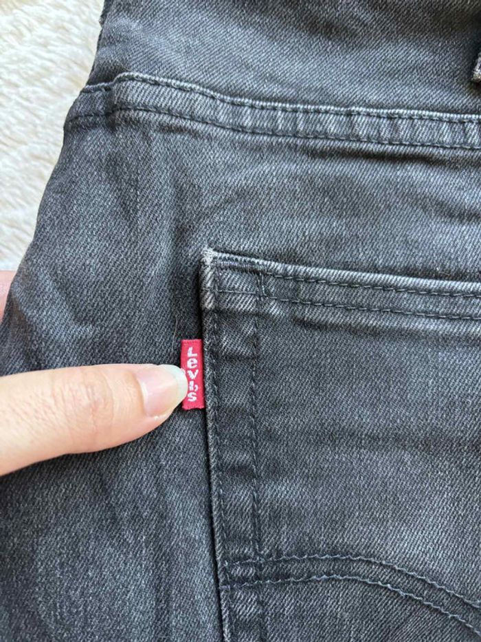 Jeans Levi’s homme 502 slim Taper W38 L32 XL/48 – Coupe fuselée noir - photo numéro 3