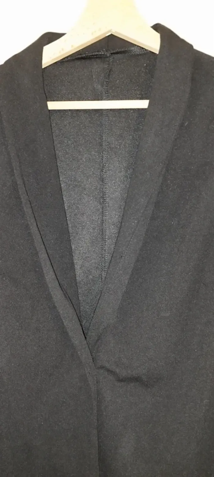 Blazer sans manche femme noire - photo numéro 2