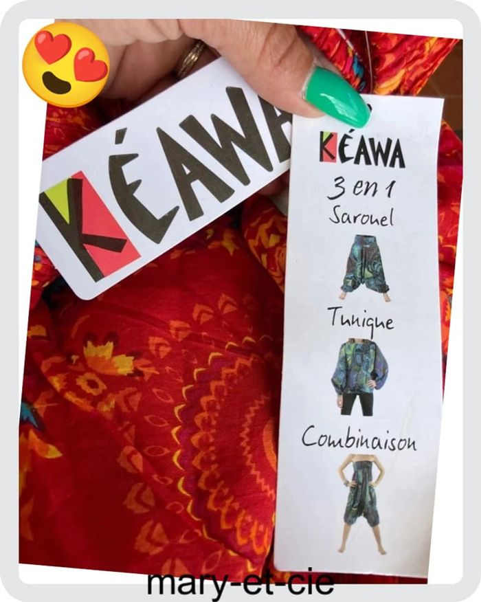 SOLDÉ - Kéawa 3 en 1 sarouel tunique combinaison - me contacter pour commander en lot - photo numéro 4