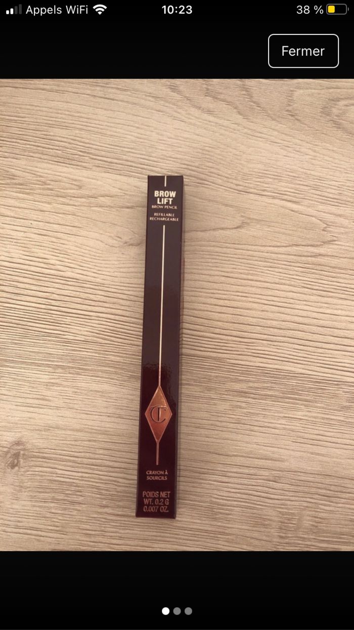Crayon à sourcils, Charlotte, tilbury