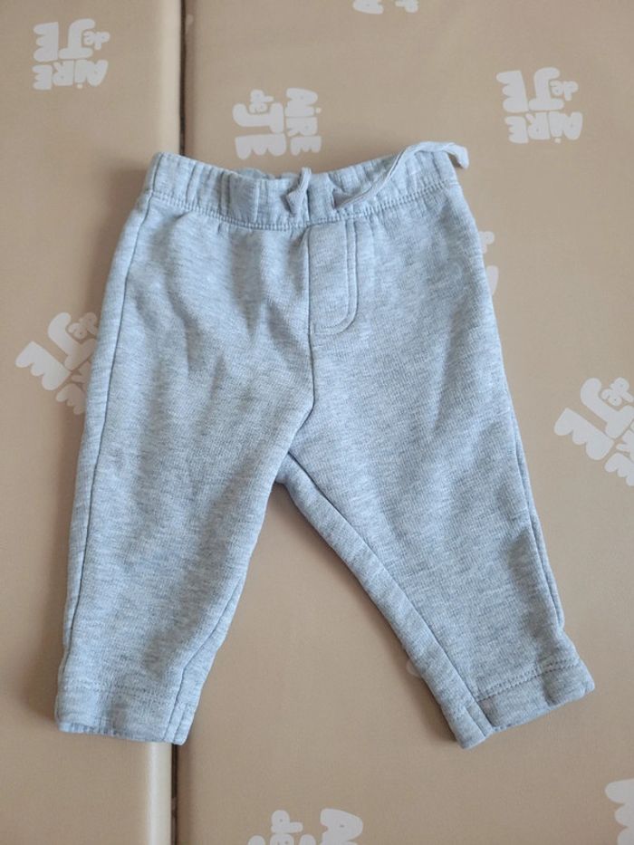 Jogging mixte 3-6 mois gris – intérieur polaire
