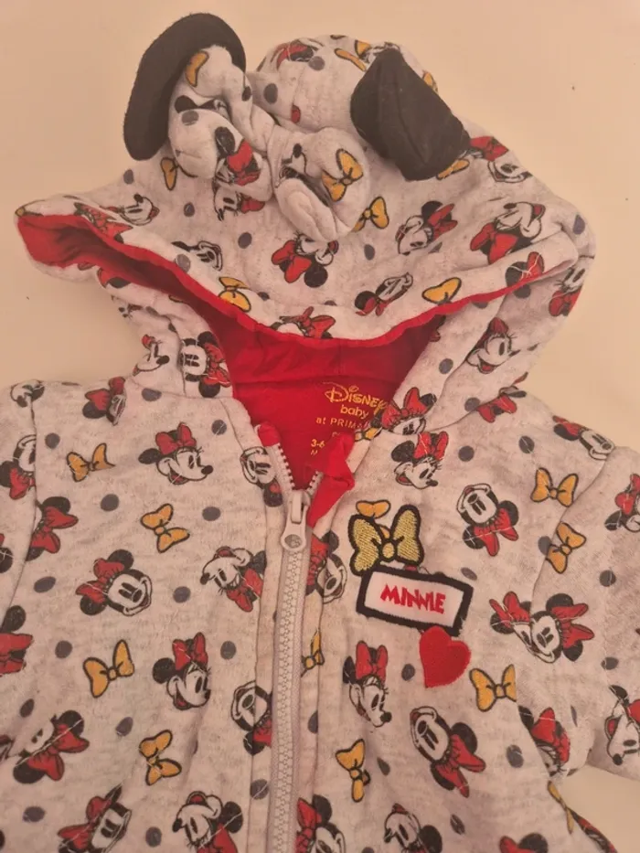 Combinaison / manteau minnie 3 mois - photo numéro 10