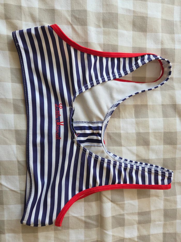 Haut de maillot de bain Little Marcel marinière - photo numéro 2