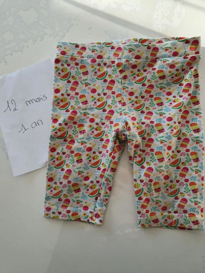 Legging court 12 mois 1 an