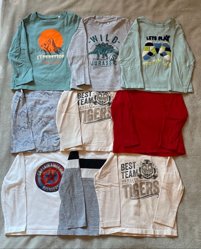 Maillots manches longues 4ans