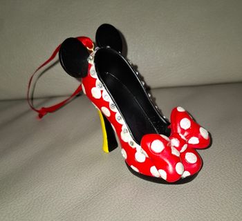 Mini chaussure mini shoes minnie disney ornement