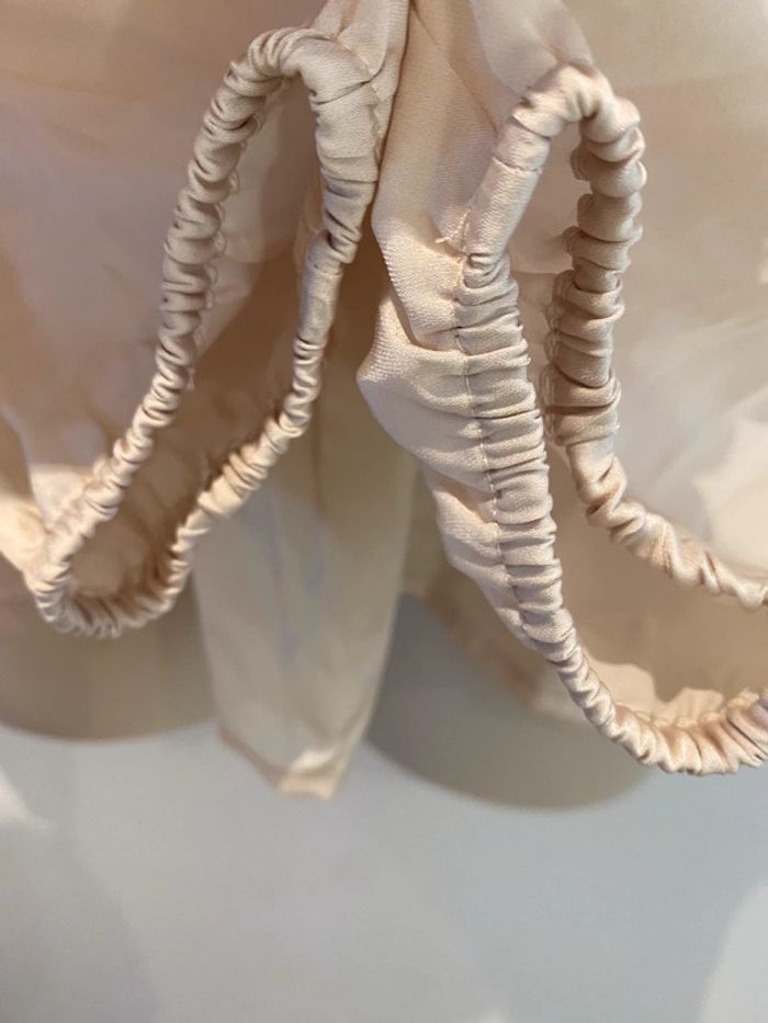 Blouse esprit taille 40 beige crème - photo numéro 7